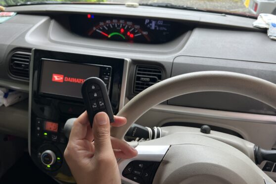 タント　スマートキー登録作業