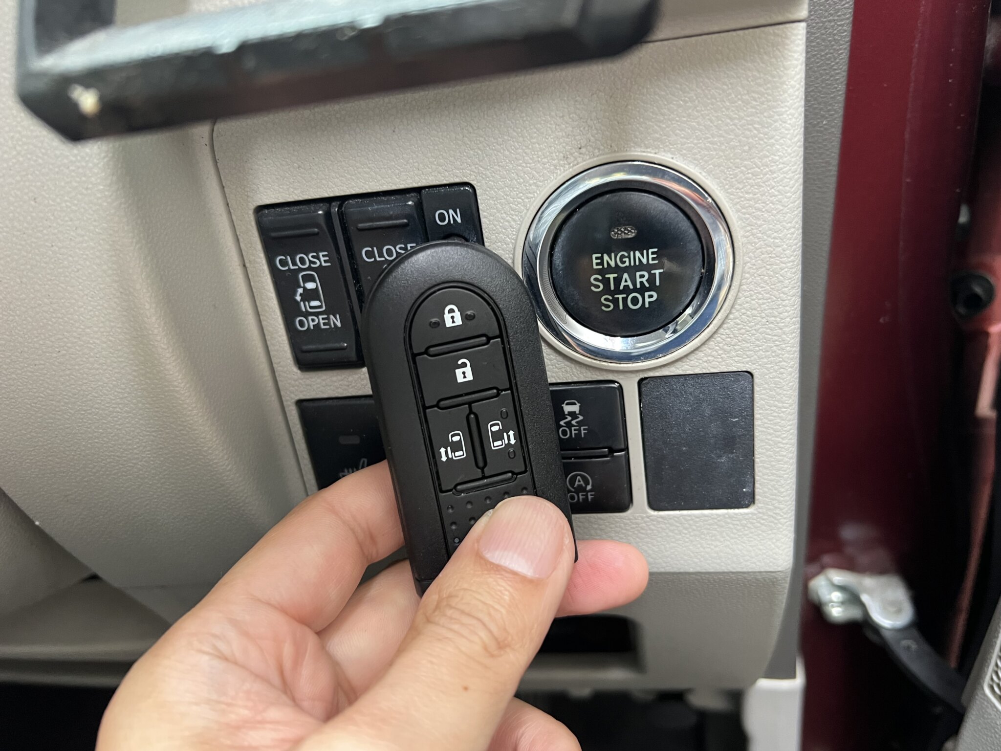 タント　スマートキー登録作業