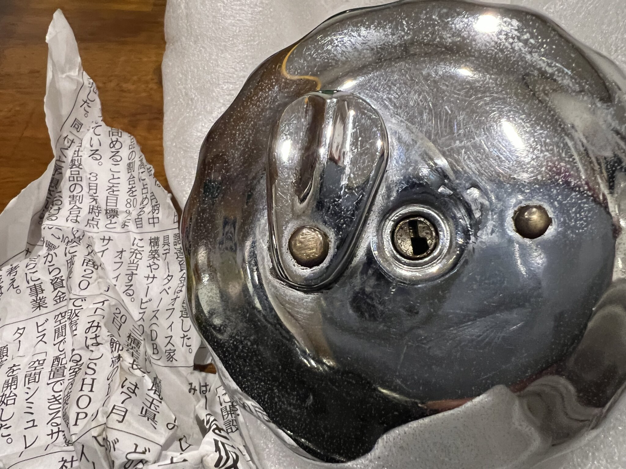 トライアンフ　給油口キャップ