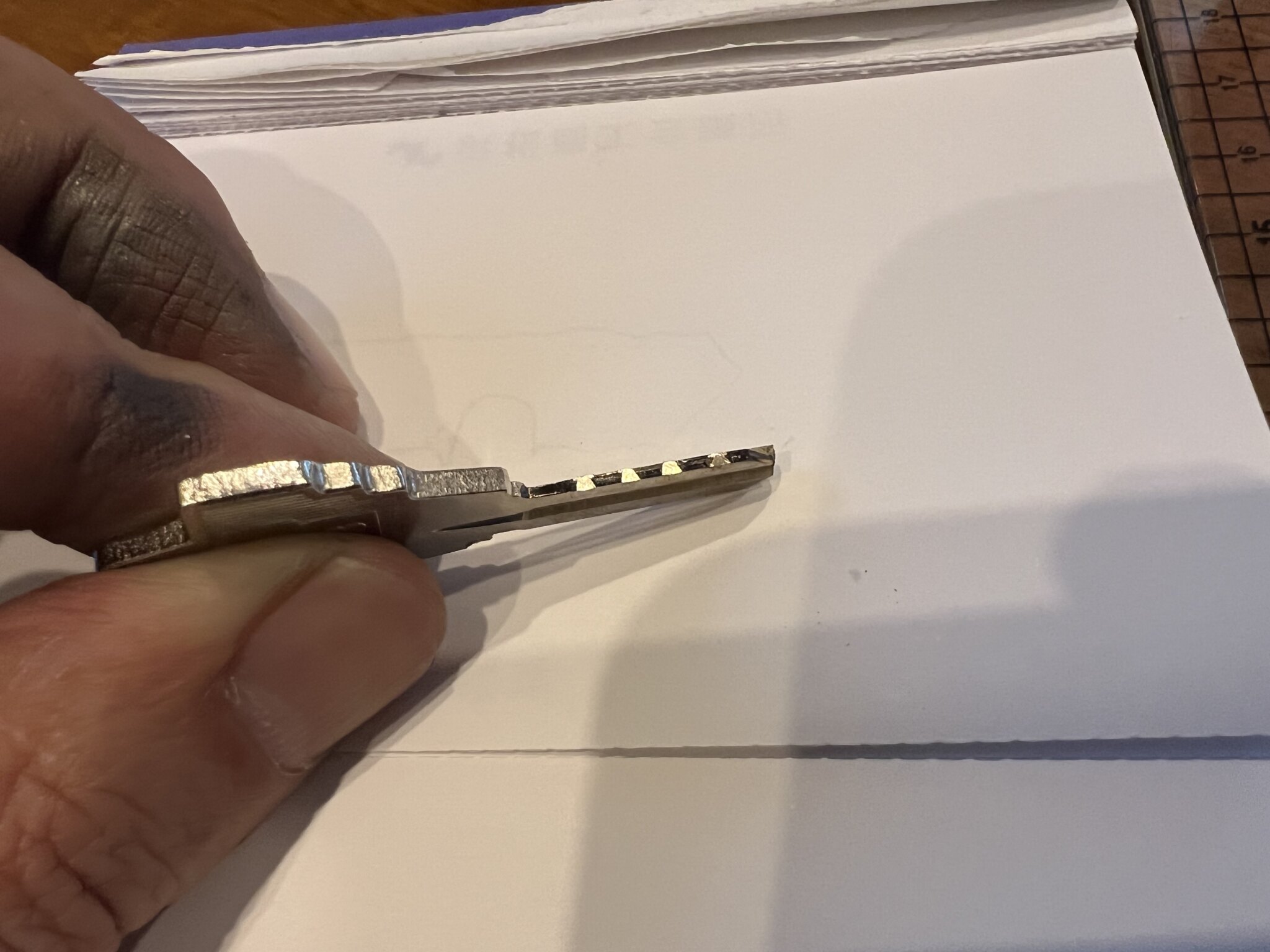 トライアンフ鍵作成