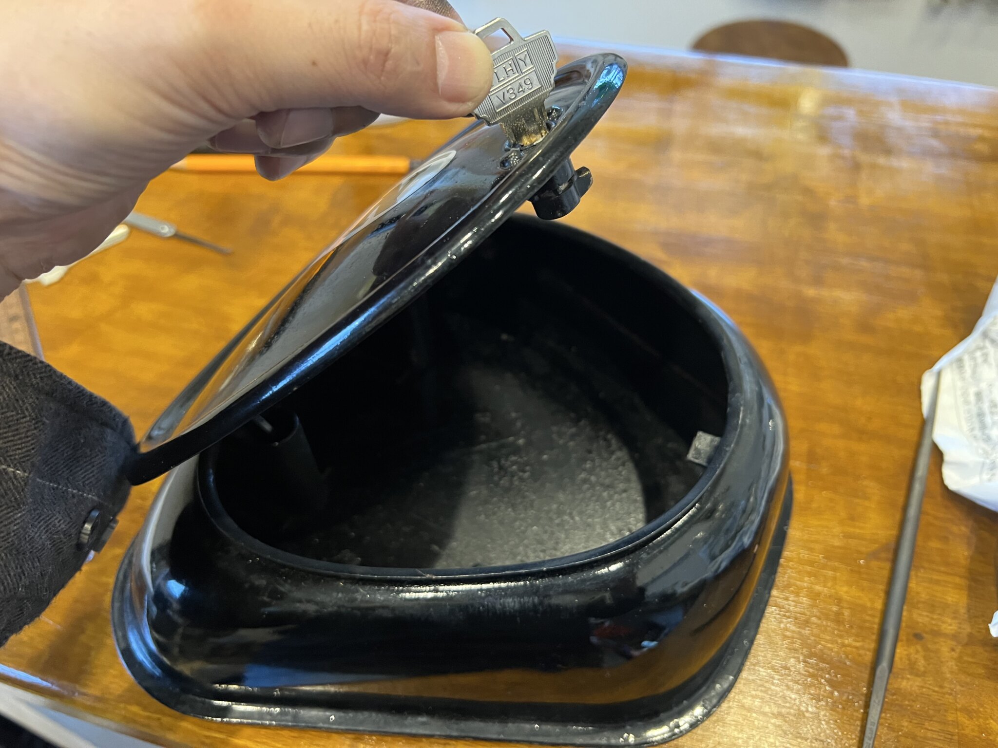 トライアンフ鍵作成