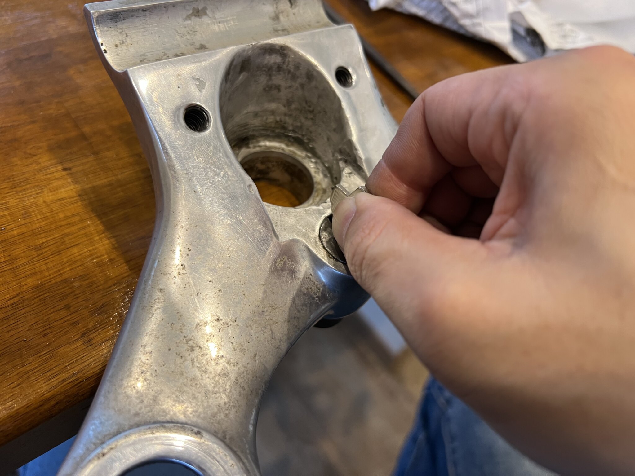 トライアンフ鍵作成